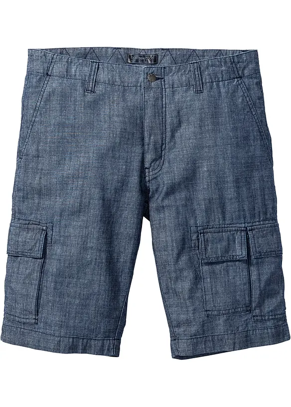Bermuda cargo loose, 100% coton, bonprix