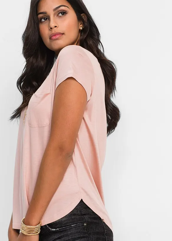 T-shirt en viscose douce, bonprix