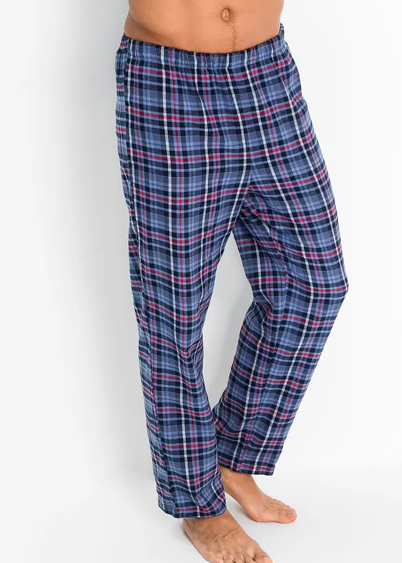 Pyjama en flanelle avec boutons et manches longues, bonprix