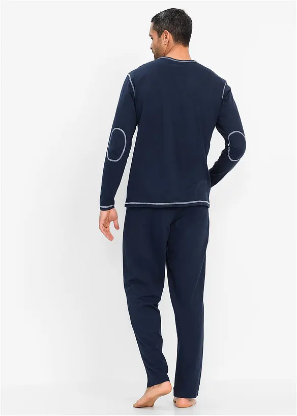 Pyjama 100% coton à manches longues, bonprix