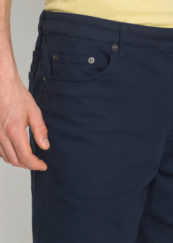 Bermuda classique en coton extensible, bonprix