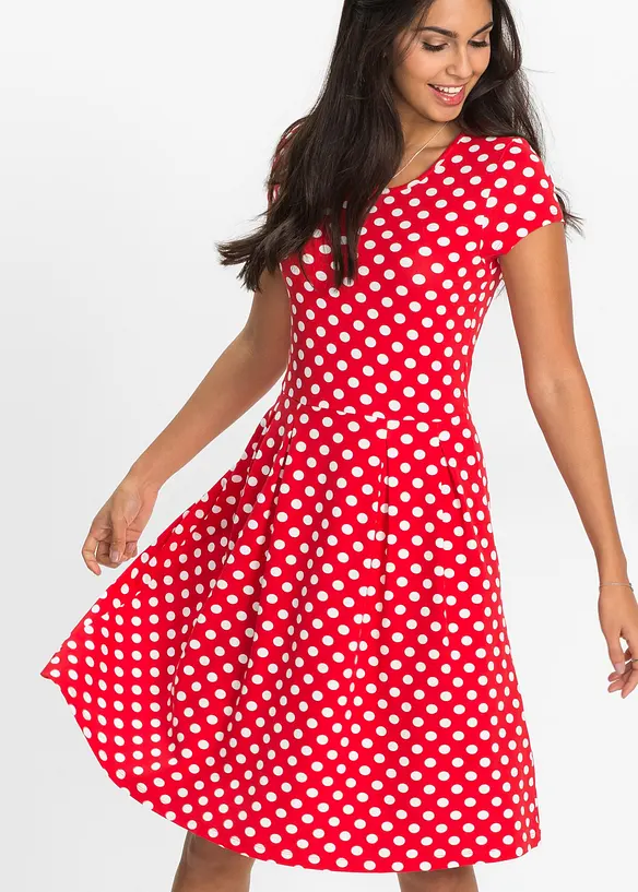 Robe en jersey viscose extensible, bonprix