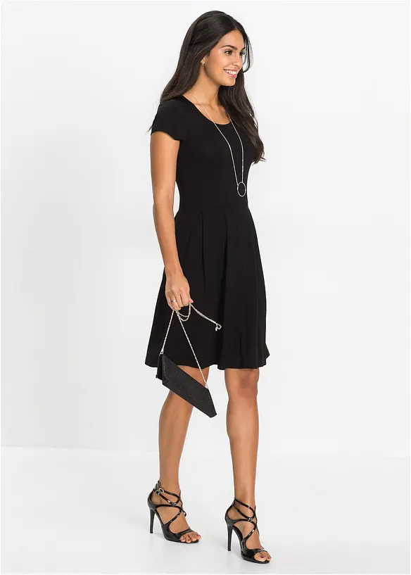 Robe en jersey viscose extensible, bonprix
