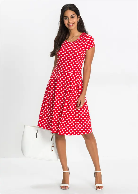 Robe en jersey viscose extensible, bonprix