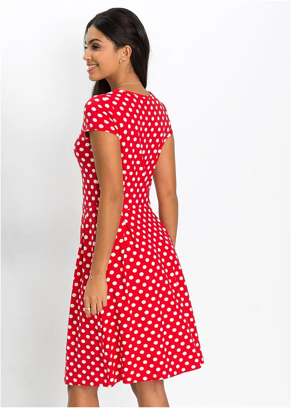 Robe en jersey viscose extensible, bonprix