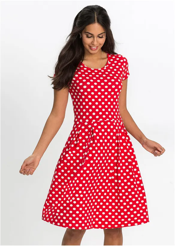 Robe en jersey viscose extensible, bonprix