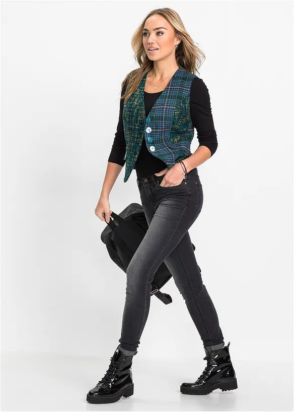 T-shirt manches longues 100% coton, bonprix