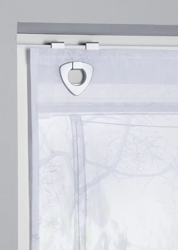 Store bateau transparent à imprimé, bonprix