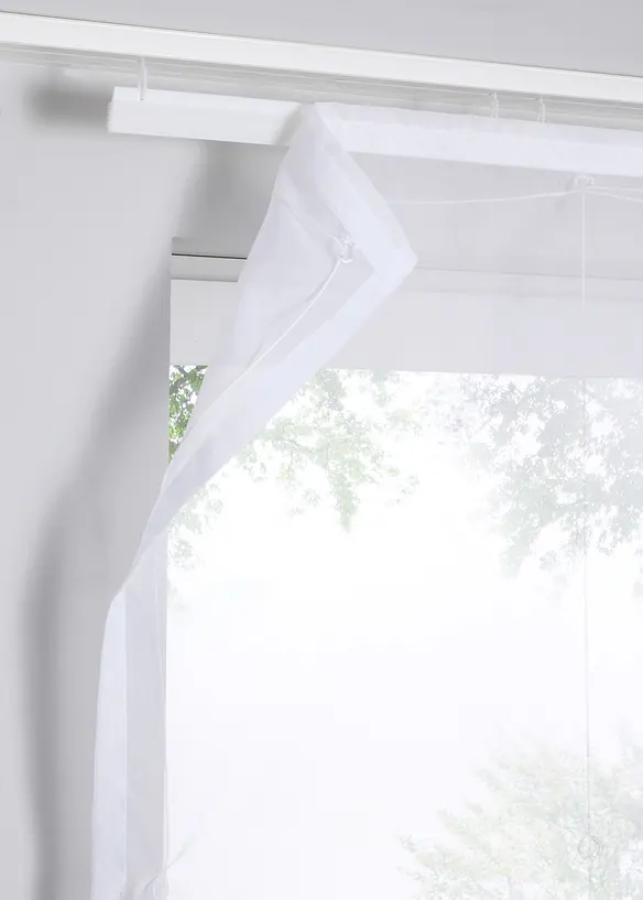 Store bateau transparent uni, bonprix