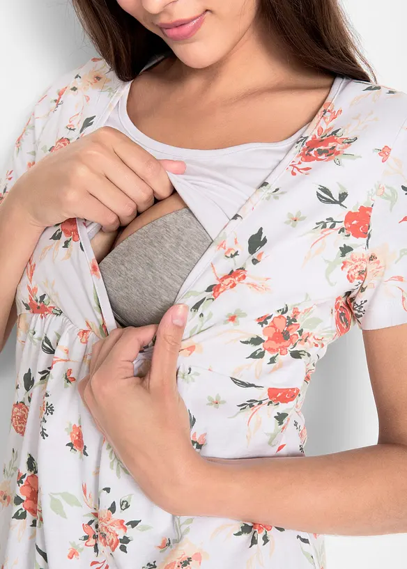 T-shirt de grossesse avec fonction allaitement, bonprix