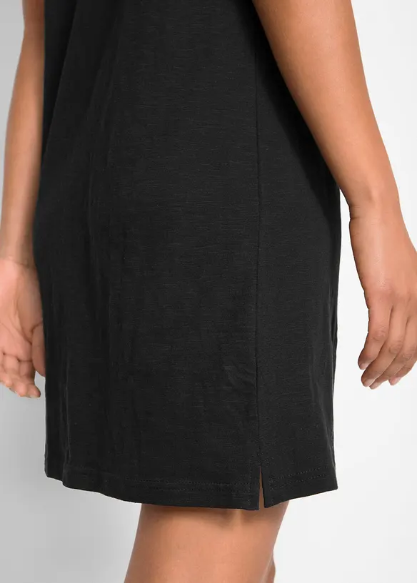 Robe en jersey coton flammé, bonprix