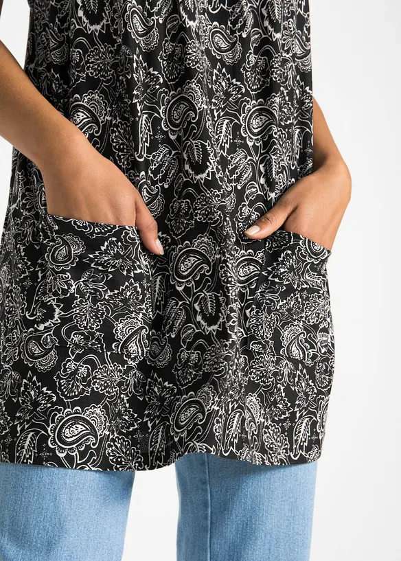 Tunique manches courtes en jersey, bonprix