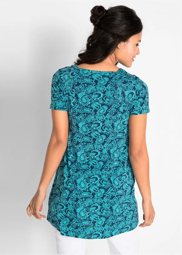 Tunique manches courtes en jersey, bonprix