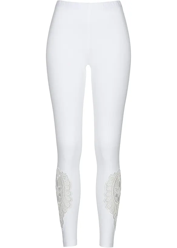 Legging &agrave; dentelle, bonprix