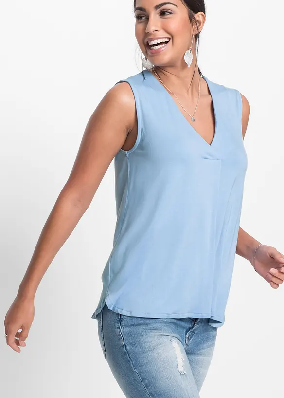 Top en viscose douce et extensible, bonprix