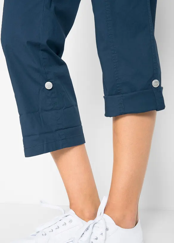 Pantalon extensible cargo 3/4, bonprix