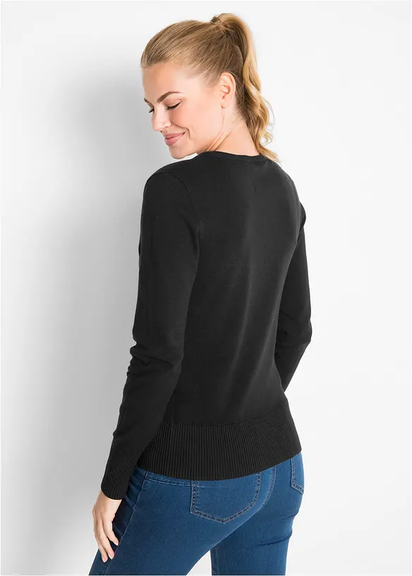 Pull en fine maille, bonprix