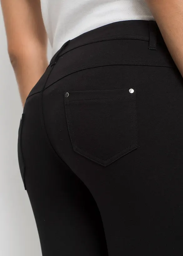 Pantalon en jersey de viscose mélangée, bonprix