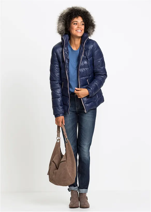 Doudoune à capuche, bonprix