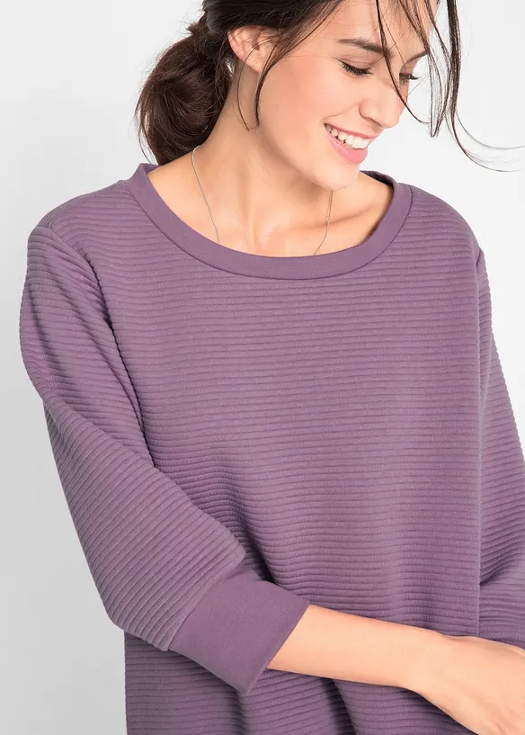 Sweat long avec viscose, bonprix