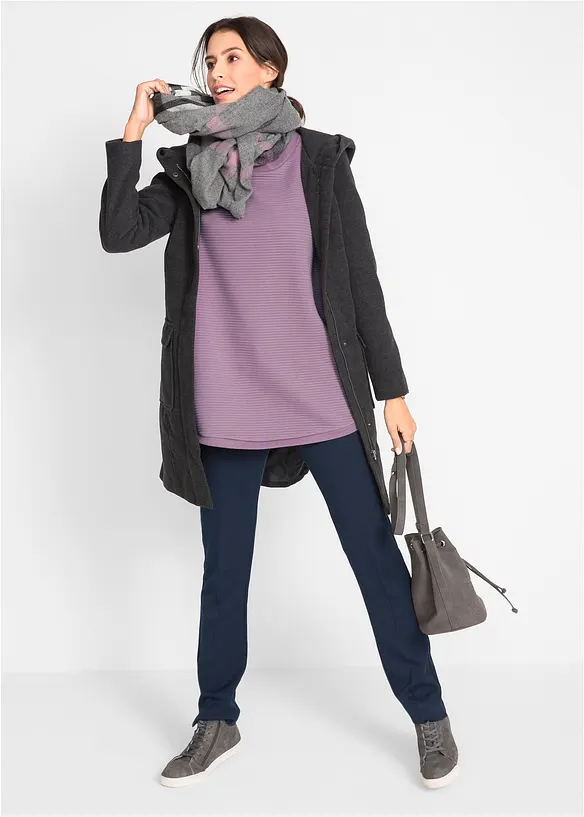 Sweat long avec viscose, bonprix