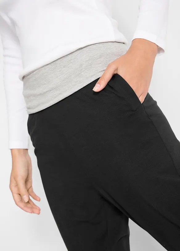 Pantalon jogger en coton extensible, bonprix