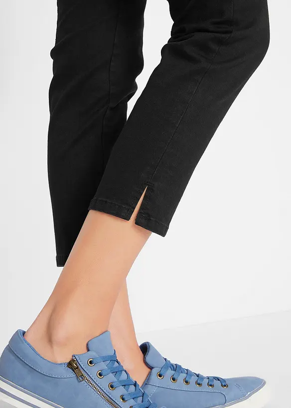 Jean slim, taille mi-haute élastiquée, bonprix