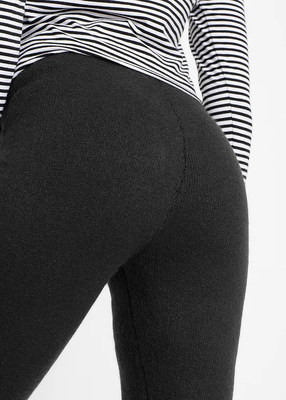 Legging thermique avec finitions côtelées, bonprix