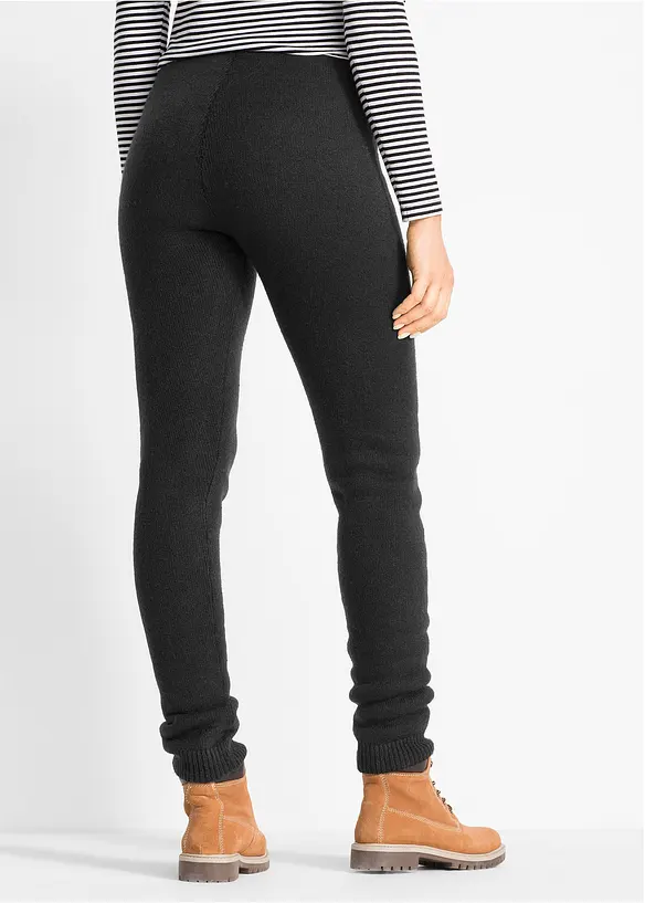 Legging thermique avec finitions côtelées, bonprix