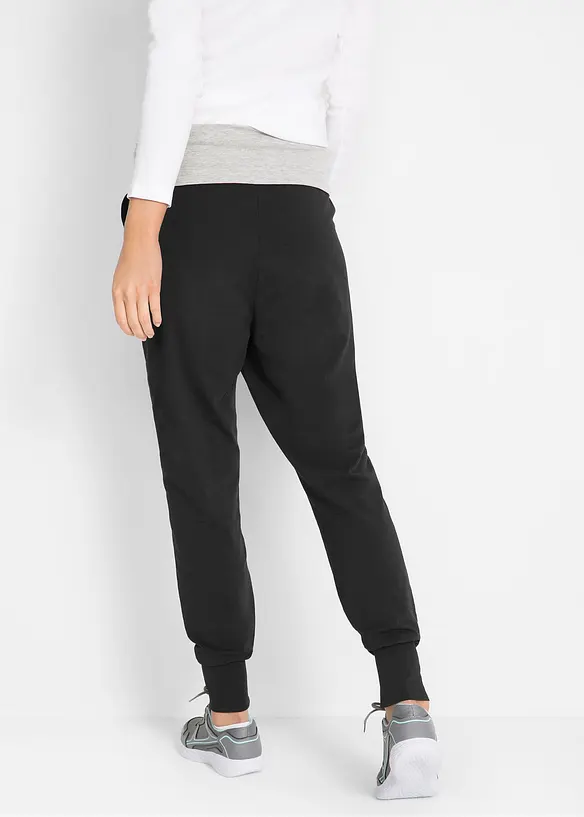 Pantalon jogger en coton extensible, bonprix