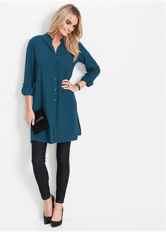 Chemisier long en viscose, bonprix