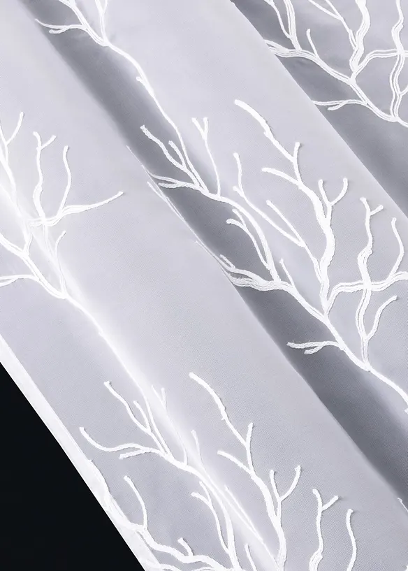 Voilage avec broderie (1 pce), bonprix