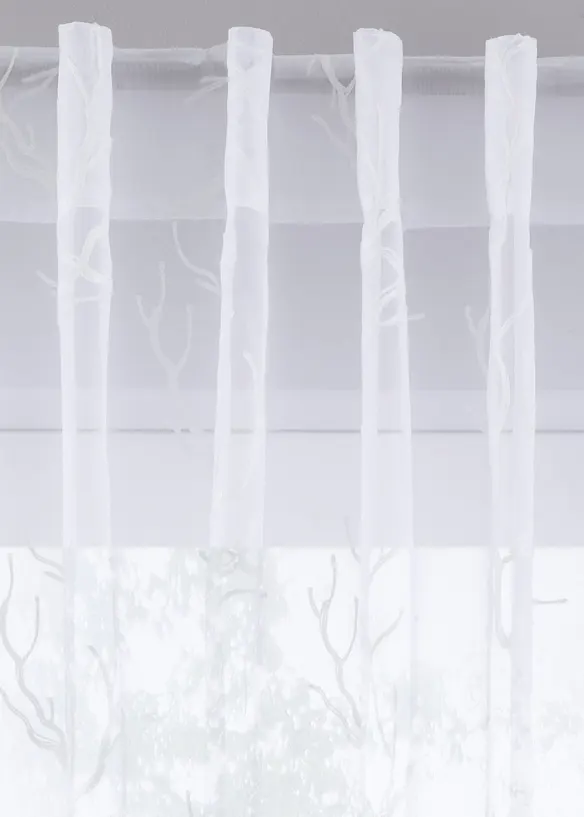 Voilage avec broderie (1 pce), bonprix