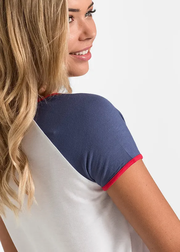 T-shirt en viscose douce, bonprix