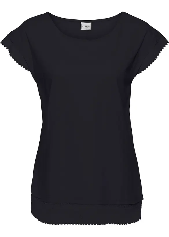 T-shirt boxy en coton, bonprix
