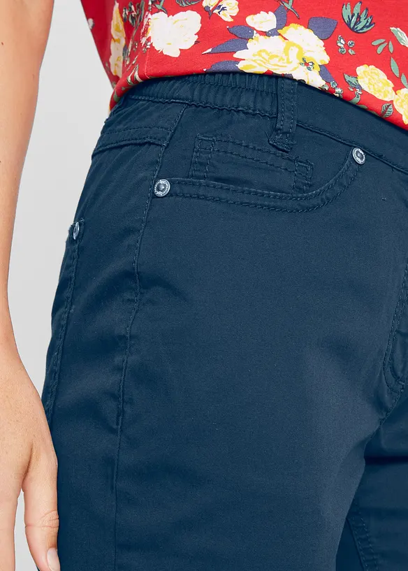 Bermuda coton avec taille confortable, bonprix