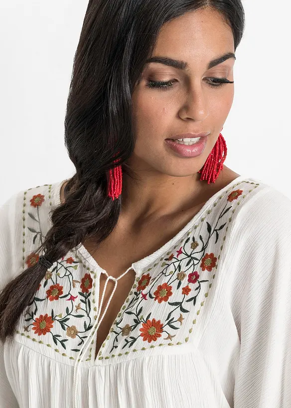 Tunique en viscose froissée, bonprix