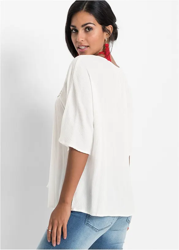 Tunique en viscose froissée, bonprix