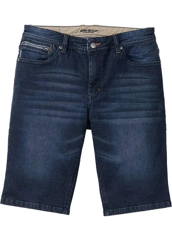 Bermuda en jean extensible, Slim, bonprix