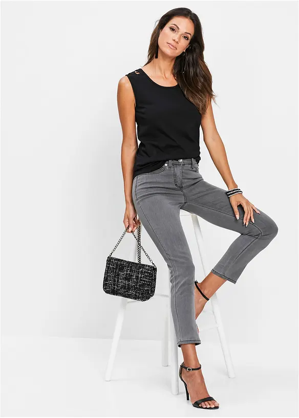 Top &agrave; dentelle, bonprix