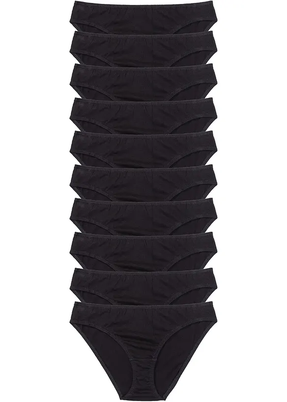 Lot de 10 slips, bonprix