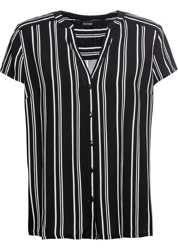 Chemisier manches courtes 100% viscose, bonprix