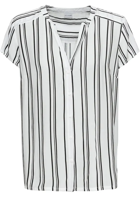 Chemisier manches courtes 100% viscose, bonprix