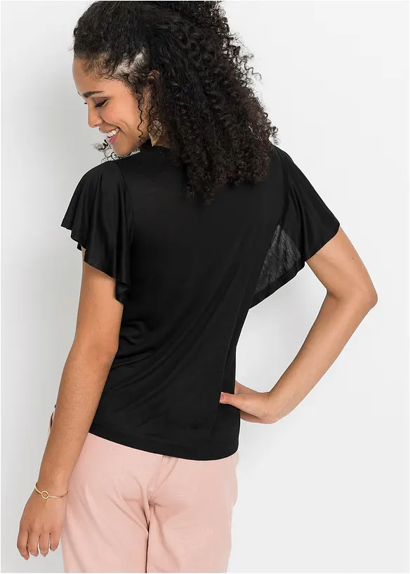 T-shirt en viscose douce, bonprix