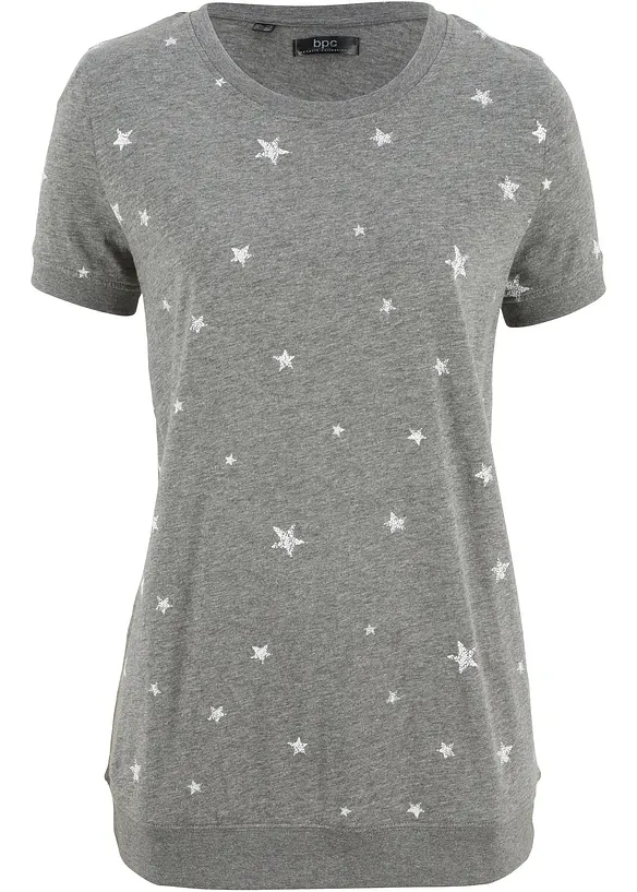 T-shirt coton l&eacute;ger, demi-manches, bonprix