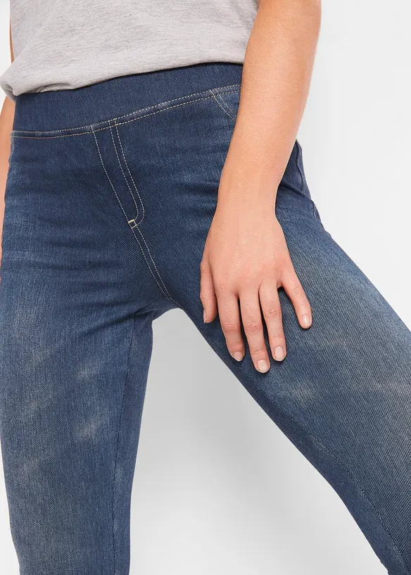 Legging aspect jean, bonprix