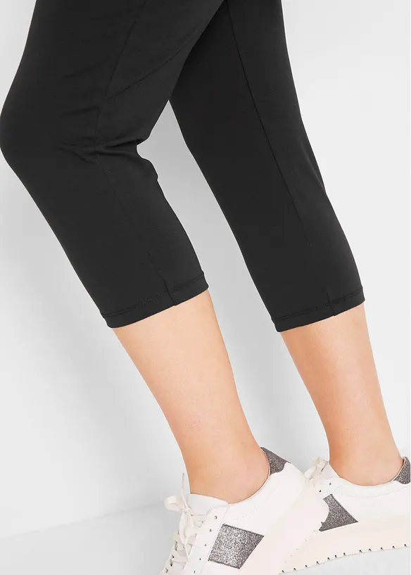 Lot de 2 leggings de grossesse, longueur 3/4, bonprix