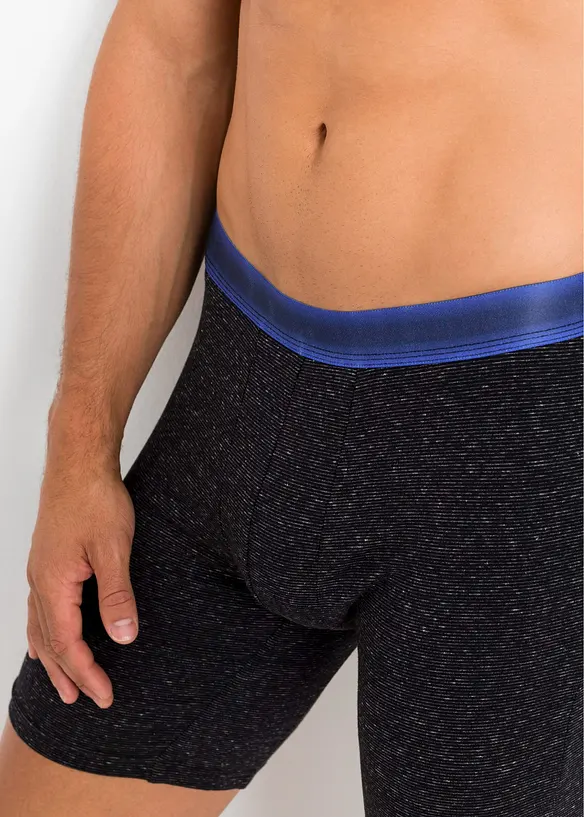 Lot de 2 boxers longs coton, bonprix