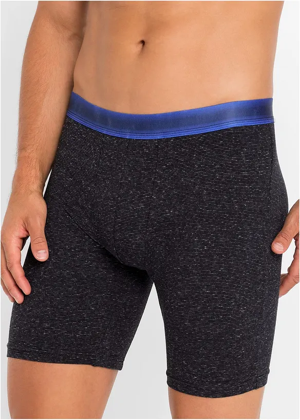 Lot de 2 boxers longs coton, bonprix