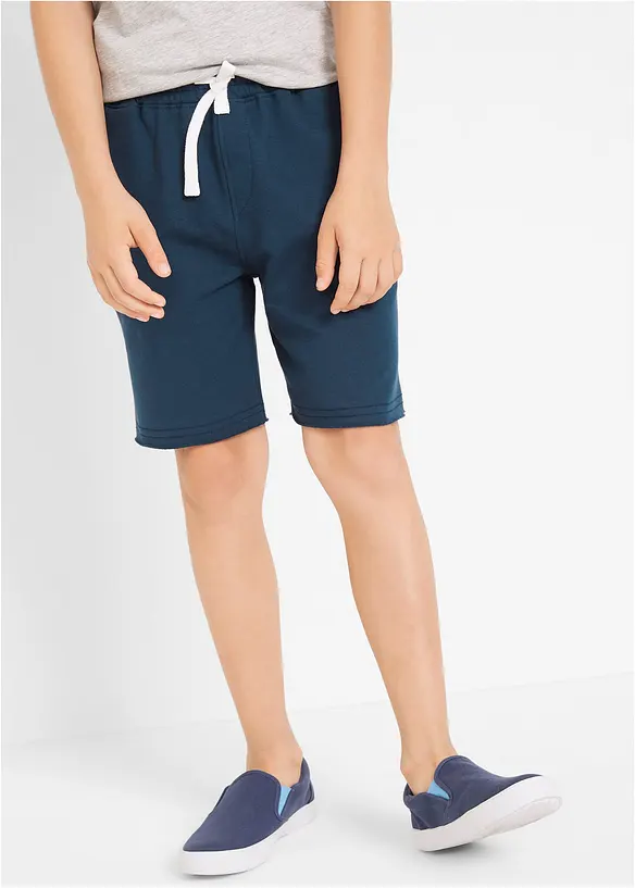 Lot de 2 bermudas en molleton doux, bonprix